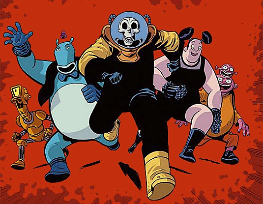 Futuro y ciencia ficción en el cómic "Calavera Lunar" 5 Futuro y ciencia ficción en el cómic "Calavera Lunar" 5