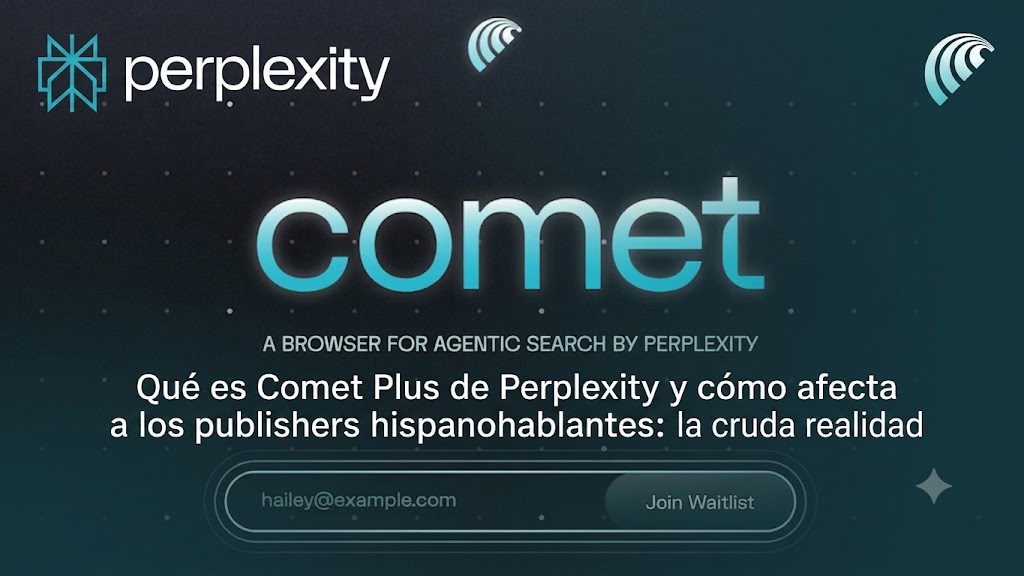 Qué es Comet Plus de Perplexity y cómo afecta a los publishers hispanohablantes 5 Qué es Comet Plus de Perplexity y cómo afecta a los publishers hispanohablantes 5